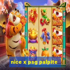 nice x psg palpite