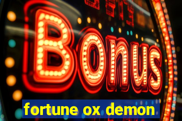 fortune ox demon