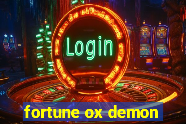 fortune ox demon