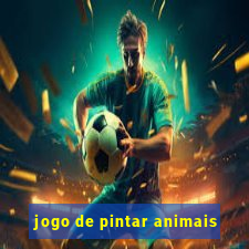 jogo de pintar animais