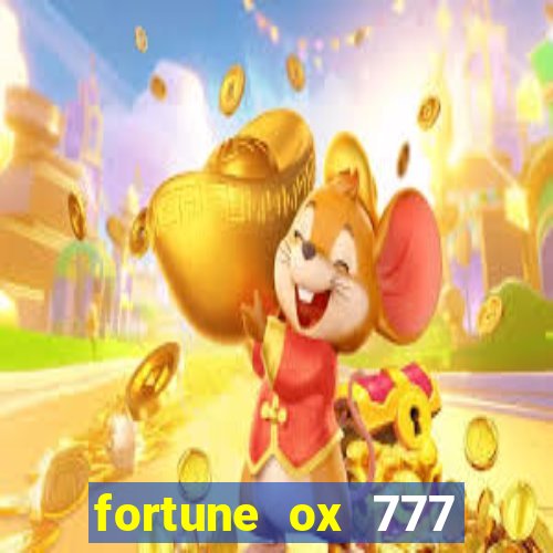 fortune ox 777 fortuna 77