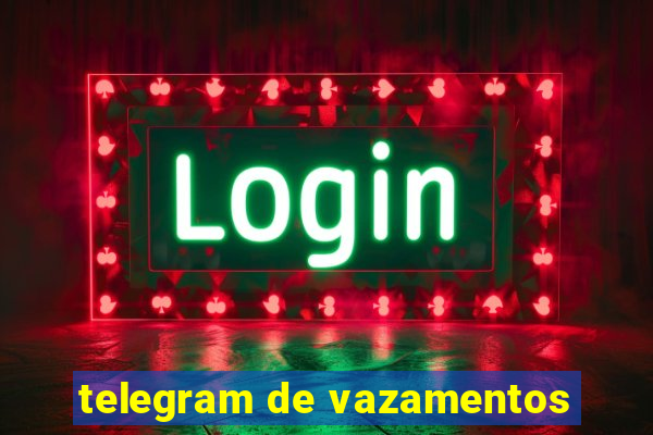 telegram de vazamentos