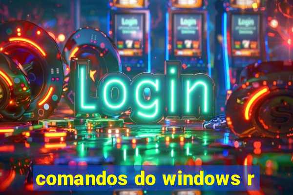 comandos do windows r