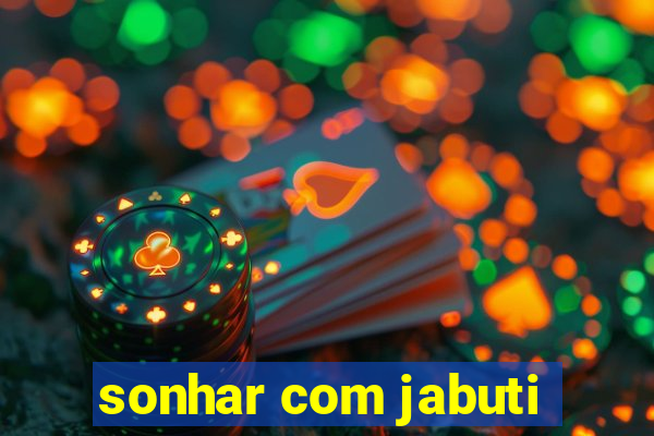 sonhar com jabuti