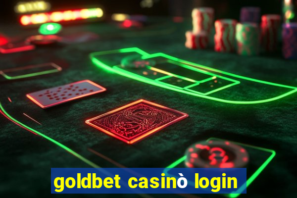 goldbet casinò login