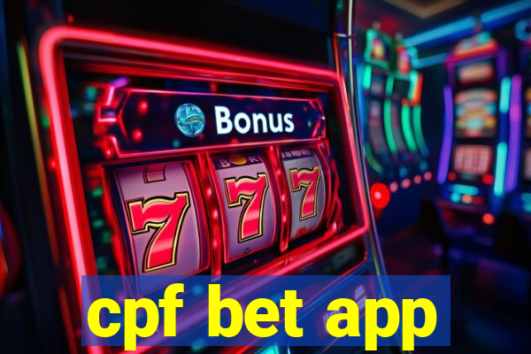 cpf bet app