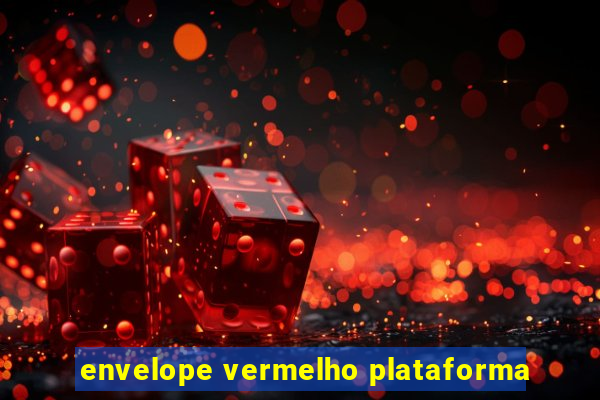 envelope vermelho plataforma