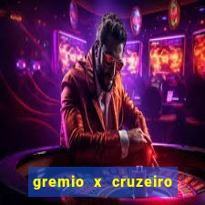 gremio x cruzeiro ao vivo hd