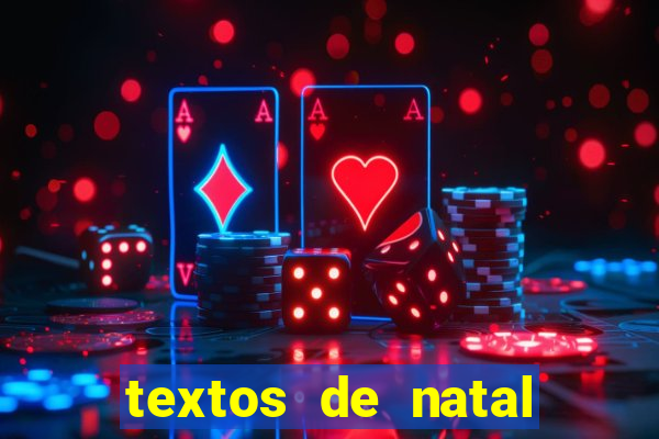 textos de natal para imprimir