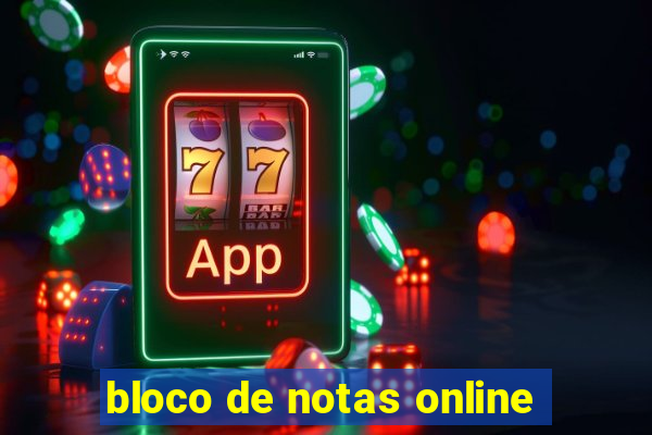 bloco de notas online