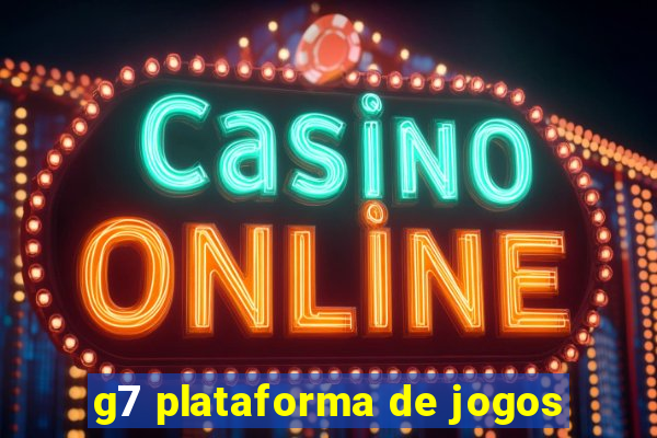 g7 plataforma de jogos