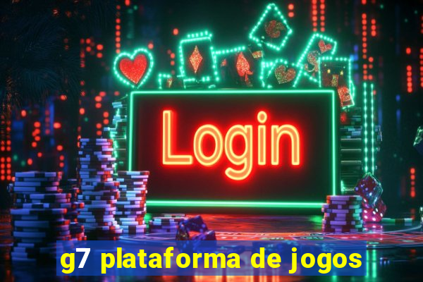 g7 plataforma de jogos