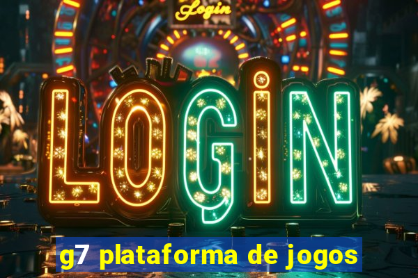 g7 plataforma de jogos