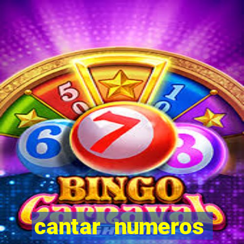 cantar numeros bingo online