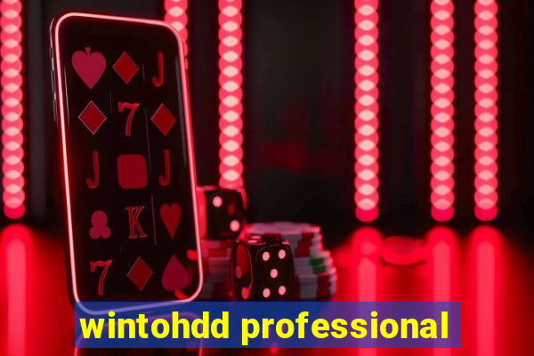 wintohdd professional