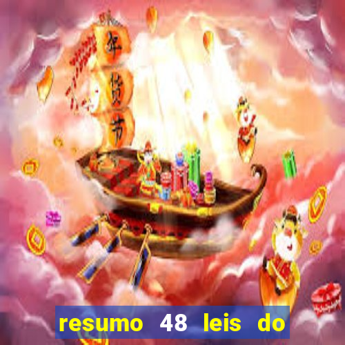 resumo 48 leis do poder pdf