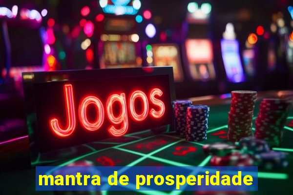 mantra de prosperidade