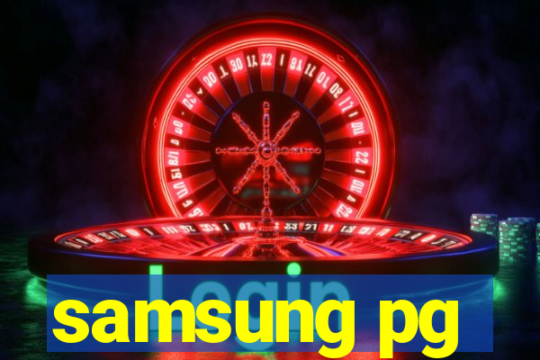 samsung pg