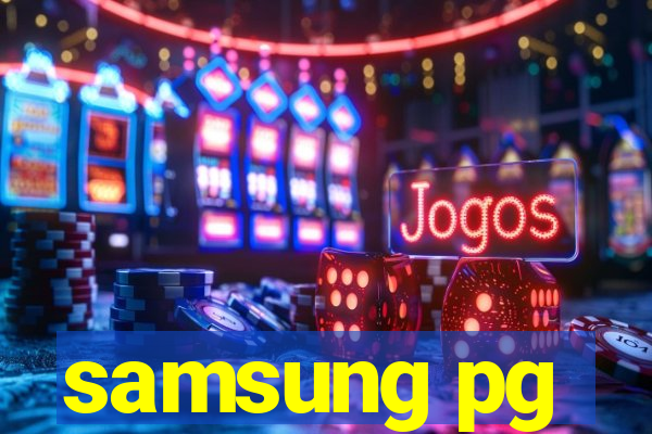 samsung pg