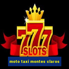 moto taxi montes claros