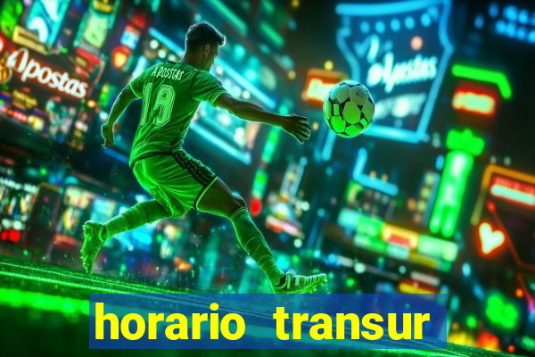 horario transur roleta santos dumont juiz de fora