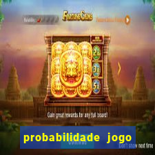 probabilidade jogo de futebol