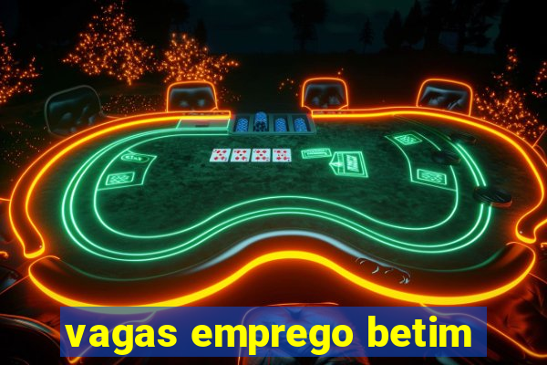 vagas emprego betim