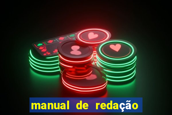 manual de redação folha de são paulo pdf