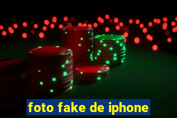 foto fake de iphone