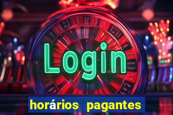 horários pagantes fortune tiger madrugada