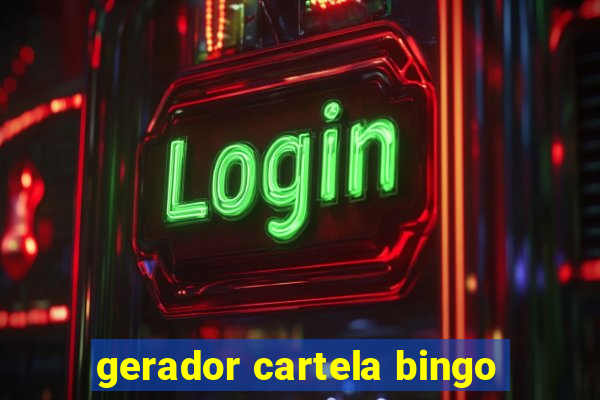 gerador cartela bingo