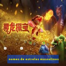 nomes de estrelas masculinos