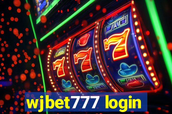 wjbet777 login