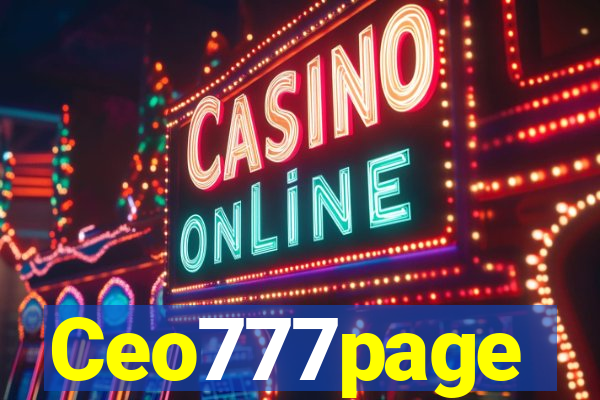 Ceo777page