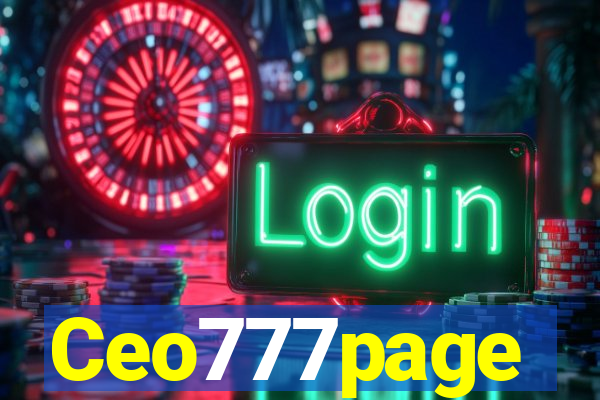 Ceo777page