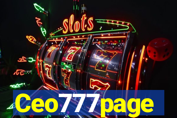 Ceo777page