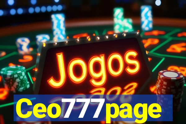 Ceo777page