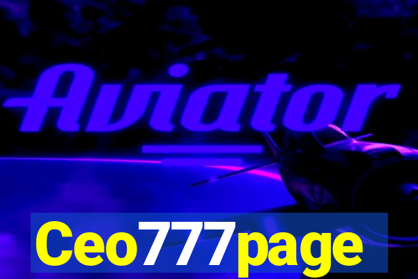 Ceo777page