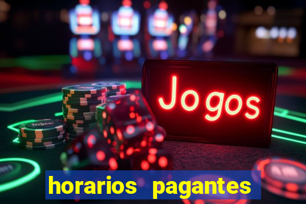 horarios pagantes fortune tiger madrugada