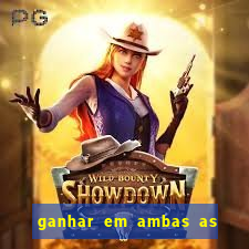 ganhar em ambas as partes do jogo