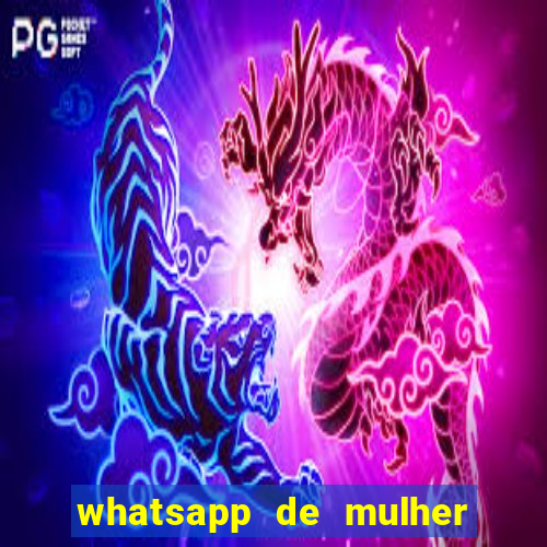 whatsapp de mulher de programa