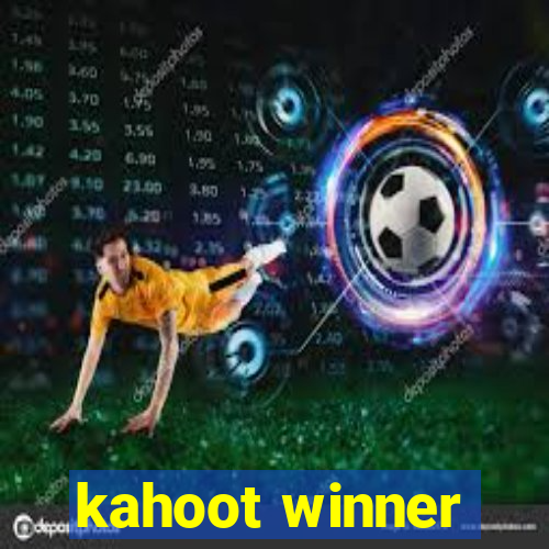 kahoot winner