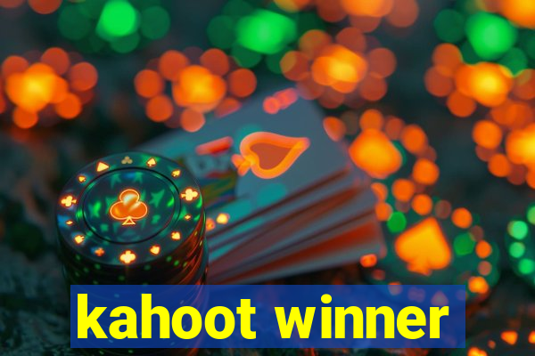 kahoot winner