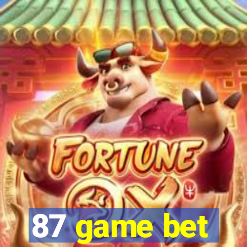 87 game bet