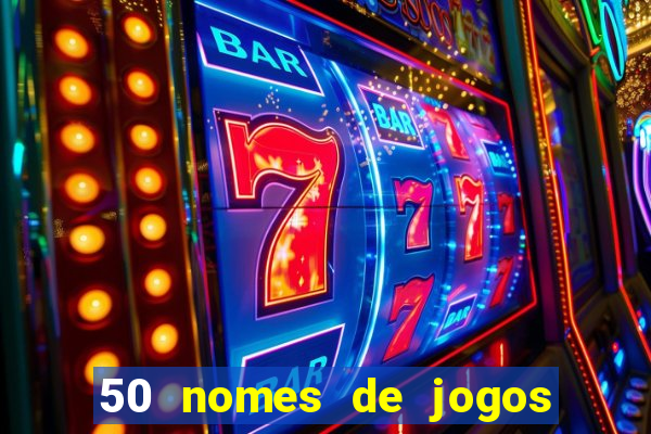 50 nomes de jogos com bola