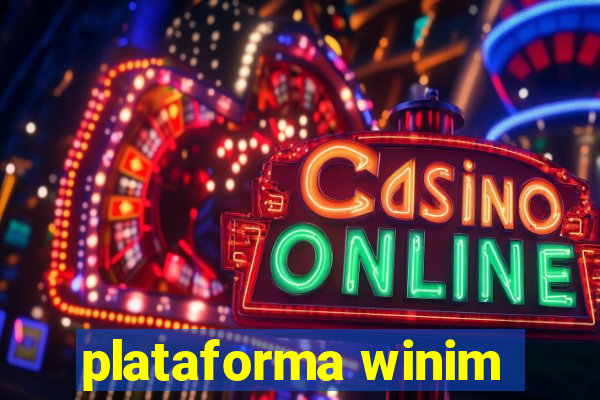 plataforma winim