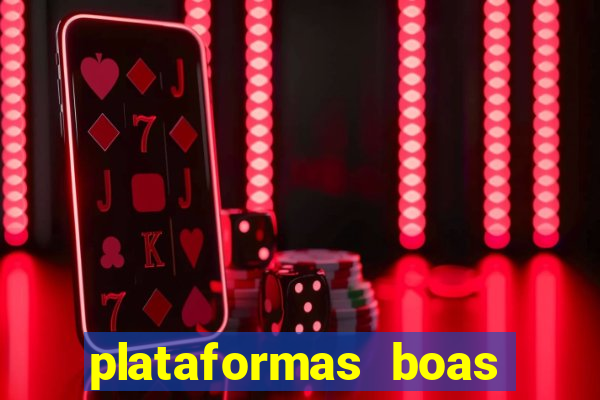 plataformas boas para jogar fortune tiger