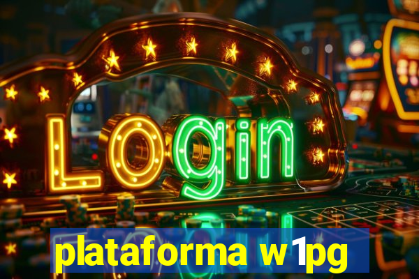 plataforma w1pg