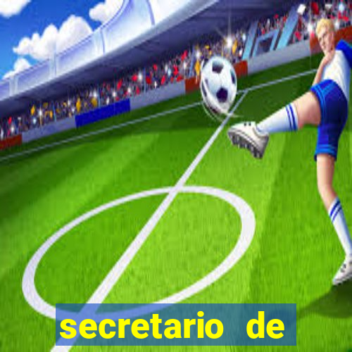 secretario de esporte salario