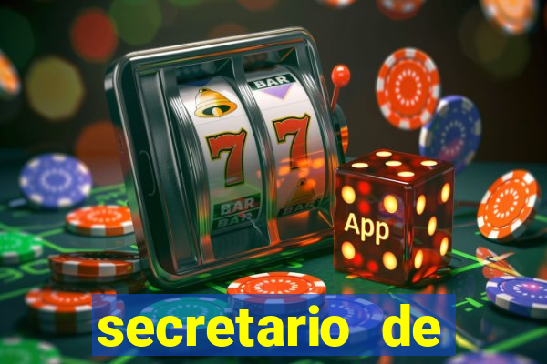 secretario de esporte salario